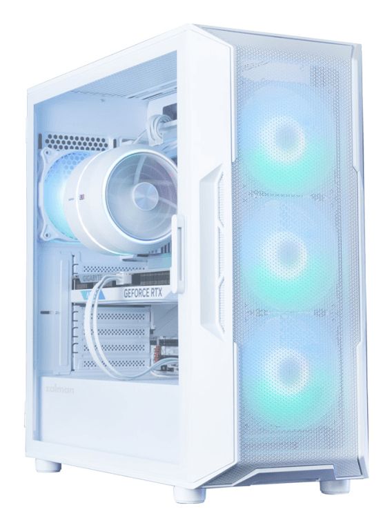 Caja ATX Zalman I3 Neo ARGB V2 Blanca 2xUSB3.0 miniatura 2