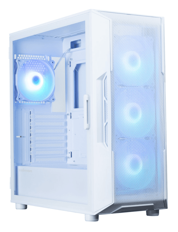 Caja ATX Zalman I3 Neo ARGB V2 Blanca 2xUSB3.0 miniatura 3