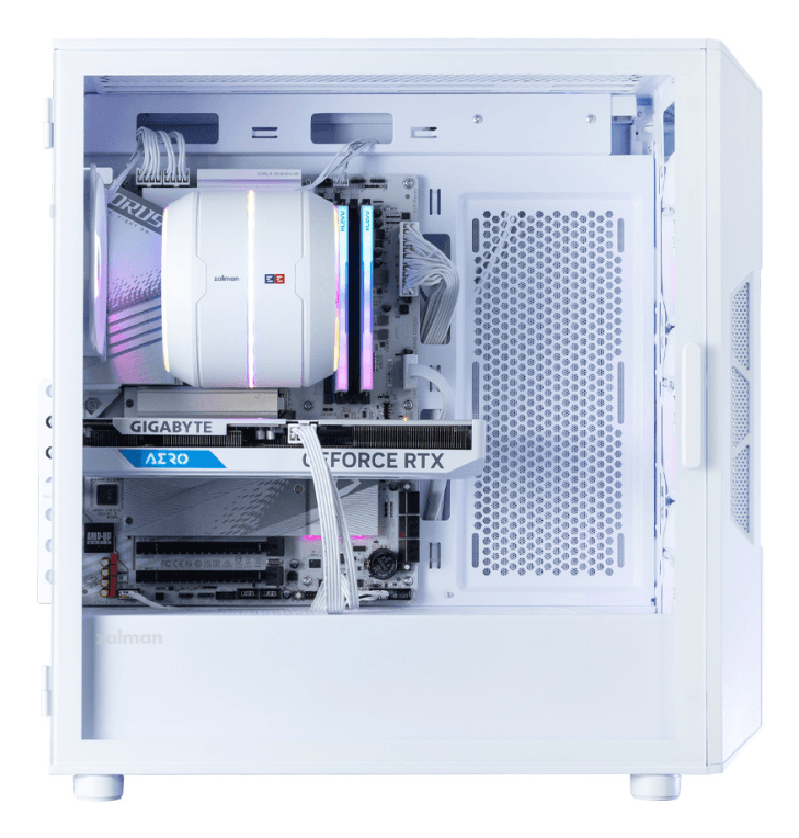 Caja ATX Zalman I3 Neo ARGB V2 Blanca 2xUSB3.0 miniatura 7