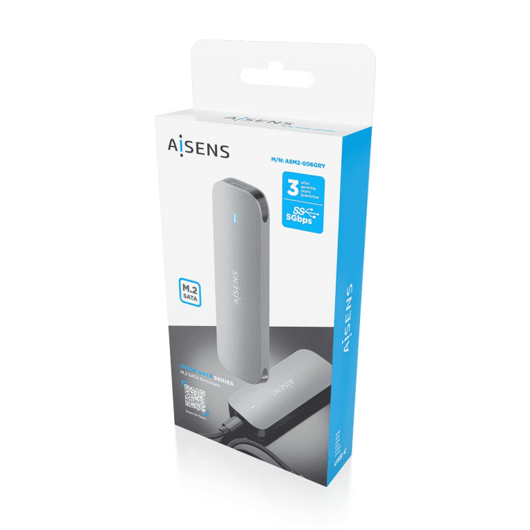 Caja Externa Aisens ASM2-006GRY M.2 Gris miniatura 7