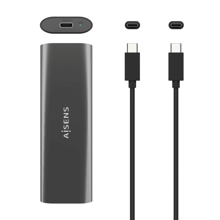 Caja Externa Aisens Asm2-015Gr M.2 Gris miniatura 5