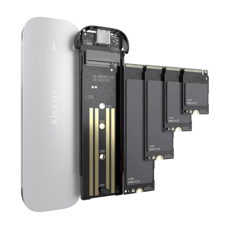 Caja Externa Aisens ASM2-025SL M.2 Plata miniatura 4