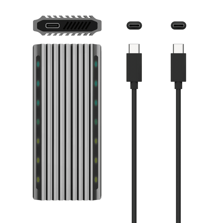 Caja Externa Aisens Asm2-Rgb011Gr M.2 Gris miniatura 6