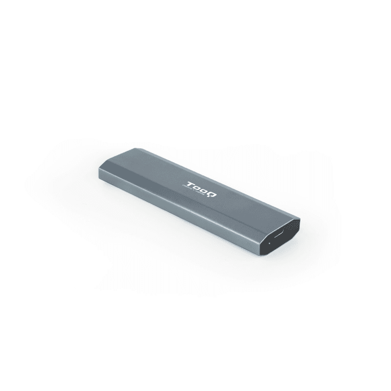 Caja Externa Tooq SSD M.2 NGFF/NVMe Gris miniatura 2