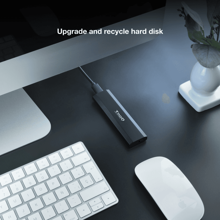 Caja Externa Tooq Ssd M.2 Ngff/Nvme Negro miniatura 9