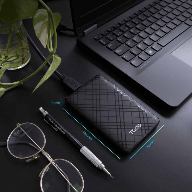 Caja Externa Tooq Tqe-2500B 2,5" Negra miniatura 6