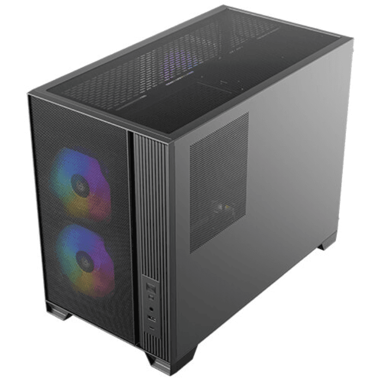 Caja Micro-ATX Antec Flux M Negra miniatura 13