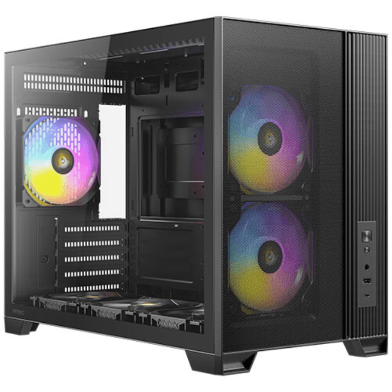 Caja Micro-ATX Antec Flux M Negra miniatura 7