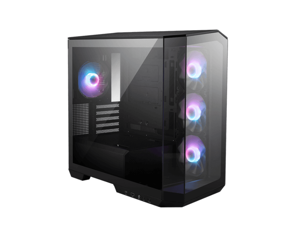 Caja Micro-ATX MSI MAG Pano M100R PZ RGB Negra miniatura 2