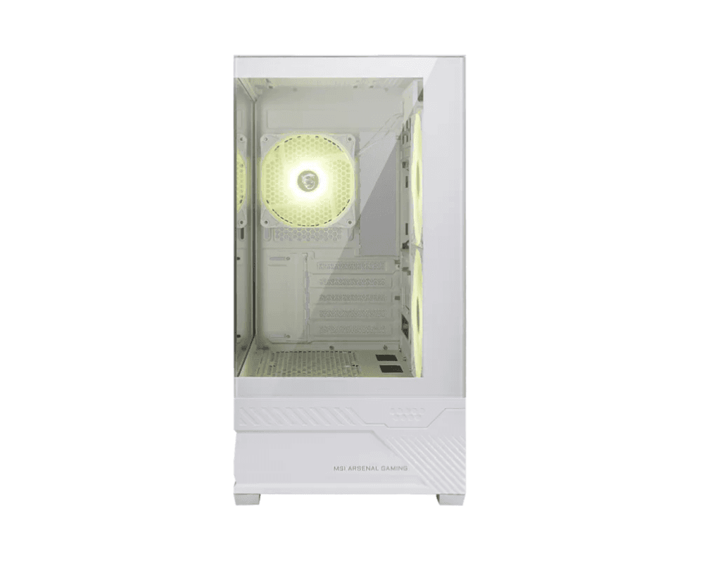 Caja Micro-ATX MSI MAG Pano M110R Blanca miniatura 2