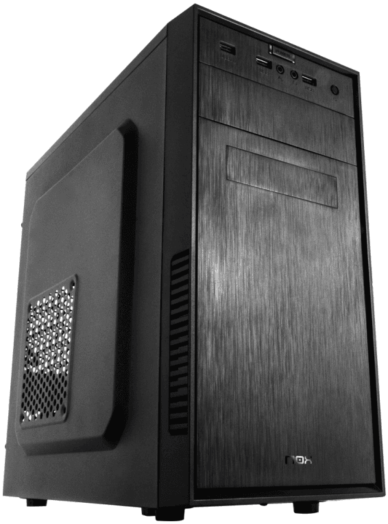 Caja Micro-ATX Nox Forte Negra 1xUSB3.0/2xUSB2.0 — imagen 1