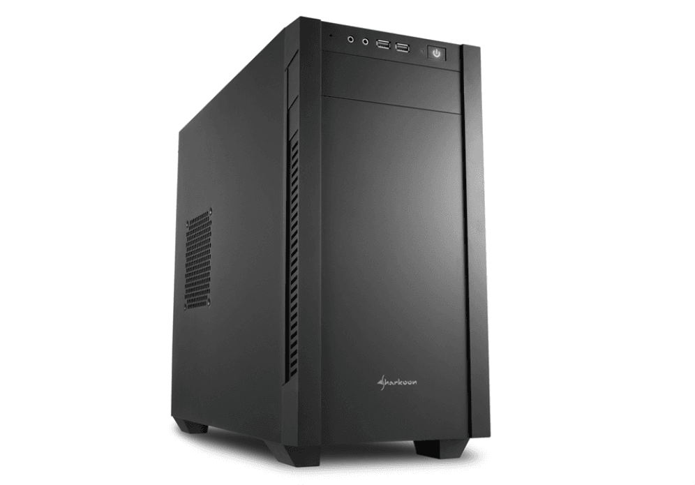 Caja Micro-ATX Sharkoon S1000 2xUSB3.0 Negra — imagen 1