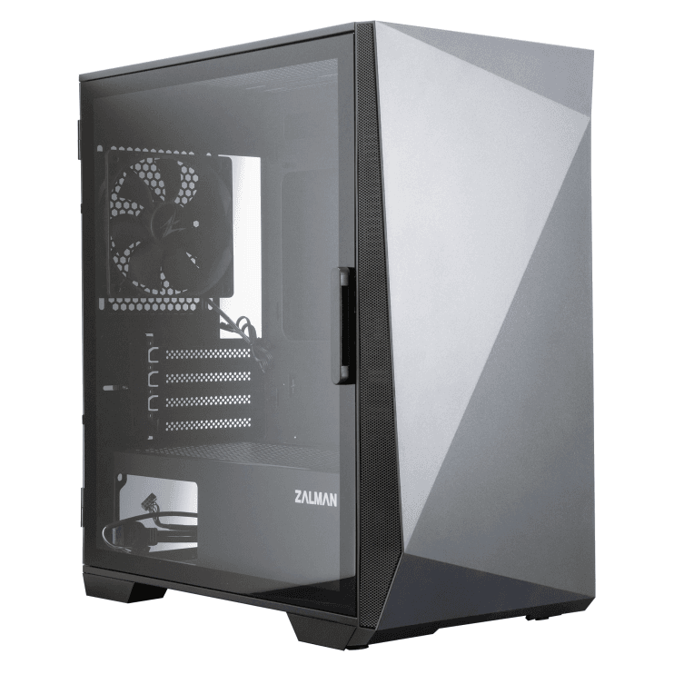Caja Micro-ATX Zalman Z1 Iceberg Negra 2xUSB3.0 — imagen 1
