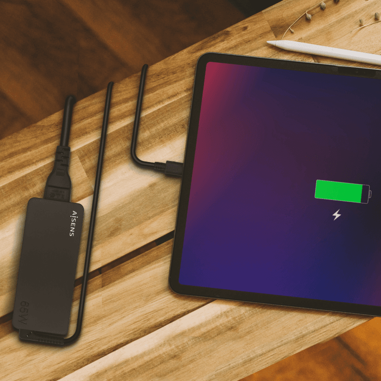 CARGADOR AISENS 65W PD3.0 1XUSB-C 1.8M NEGRO miniatura 6