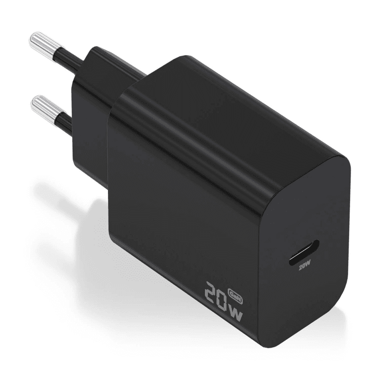 Cargador Aisens GaN 20W 1xUSB-C PD3.0 Negro miniatura 2