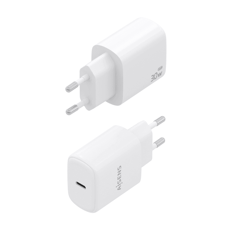 Cargador Aisens Gan 30W 1xUsb-C Pd3.0 Blanco 2 miniatura 4