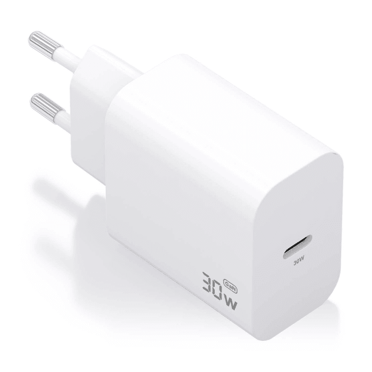 Cargador Aisens GaN 30W 1xUSB-C PD3.0 Blanco — imagen 1
