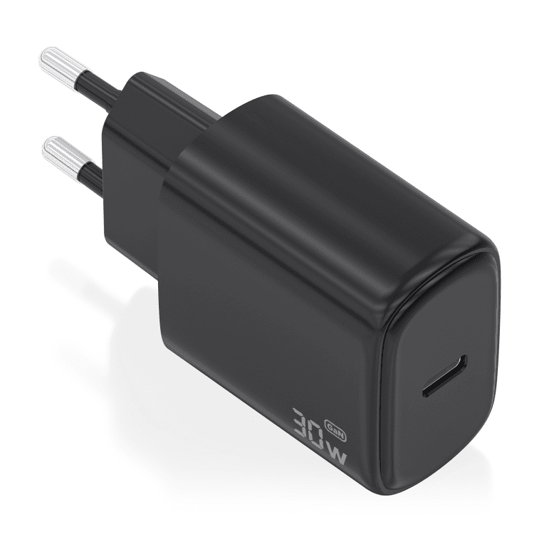 Cargador Aisens Gan 30W 1xUsb-C Pd3.0 Negro 2 — imagen 1