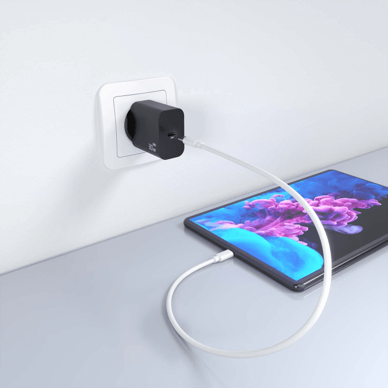 Cargador Aisens GaN 30W 1xUSB-C PD3.0 Negro miniatura 7