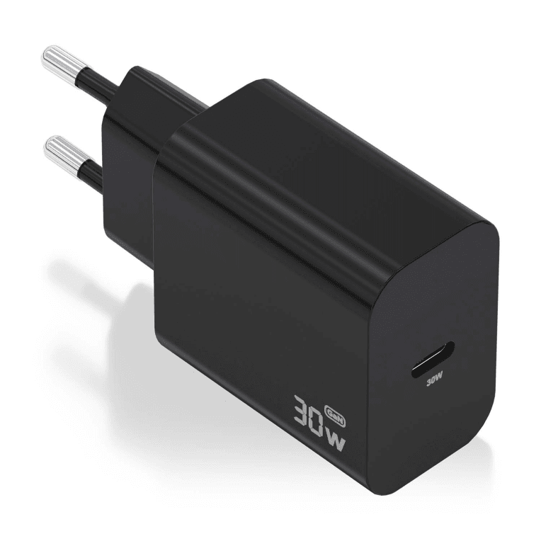 Cargador Aisens GaN 30W 1xUSB-C PD3.0 Negro — imagen 1