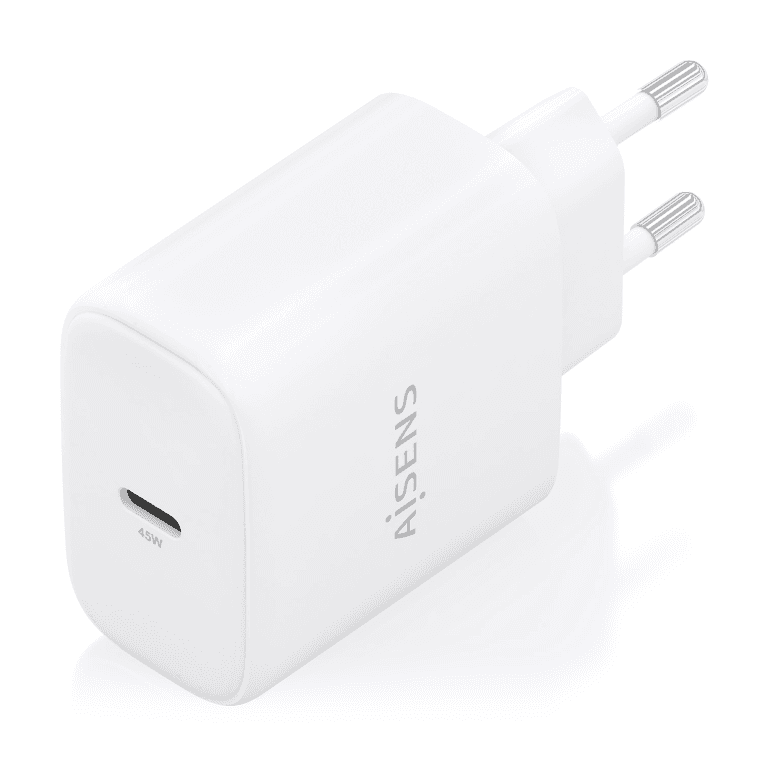Cargador Aisens Gan 45W 1xUsb-C Pd3.0 Blanco miniatura 3