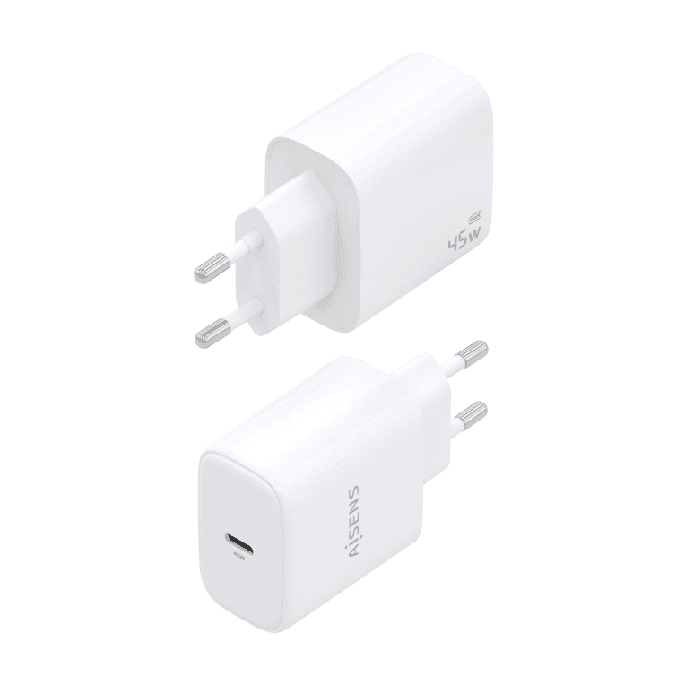 Cargador Aisens Gan 45W 1xUsb-C Pd3.0 Blanco miniatura 4