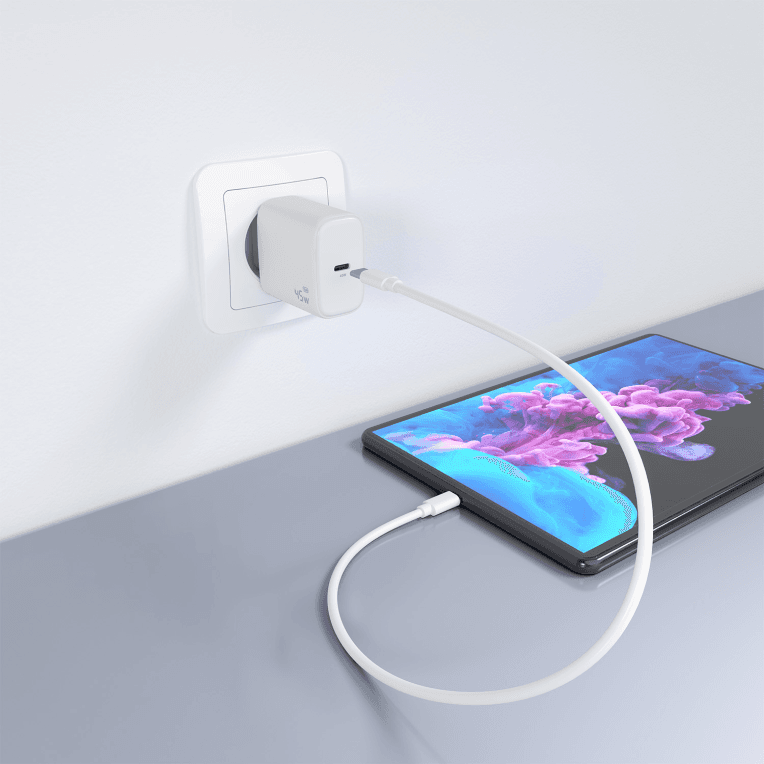 Cargador Aisens Gan 45W 1xUsb-C Pd3.0 Blanco miniatura 6