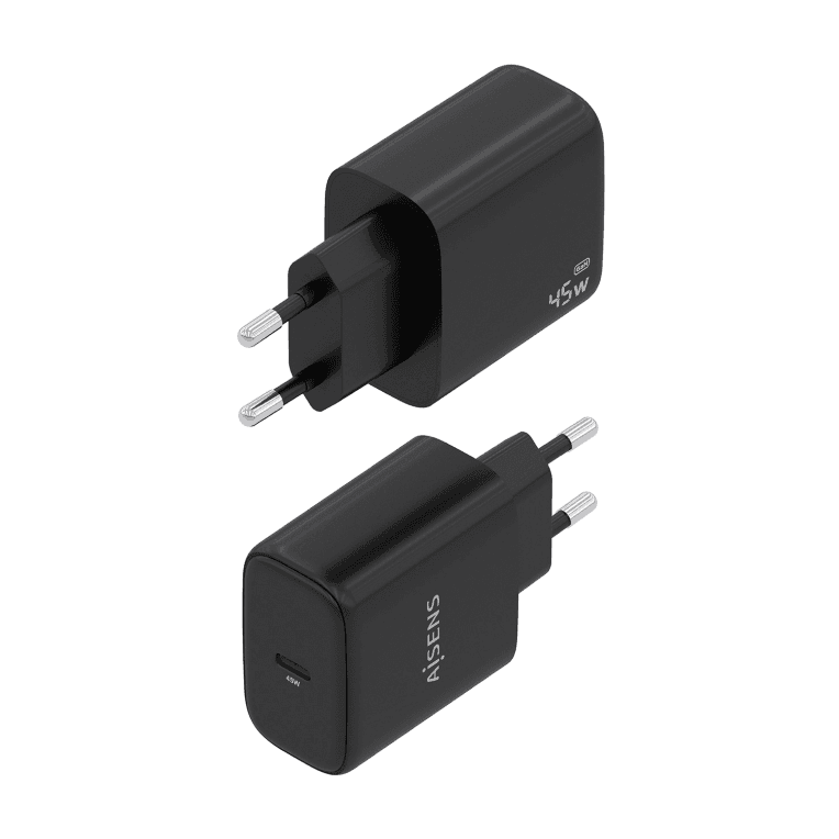 Cargador Aisens Gan 45W 1xUsb-C Pd3.0 Negro miniatura 4