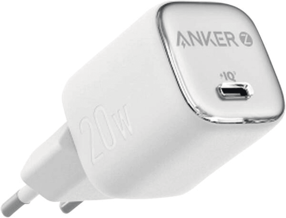 Cargador Anker Zolo 20W 1Puerto USB-C Blanco — imagen 1