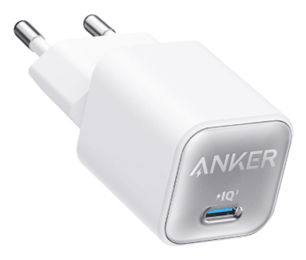 Cargador Anker Zolo 30W 1Puerto USB-C Blanco — imagen 1
