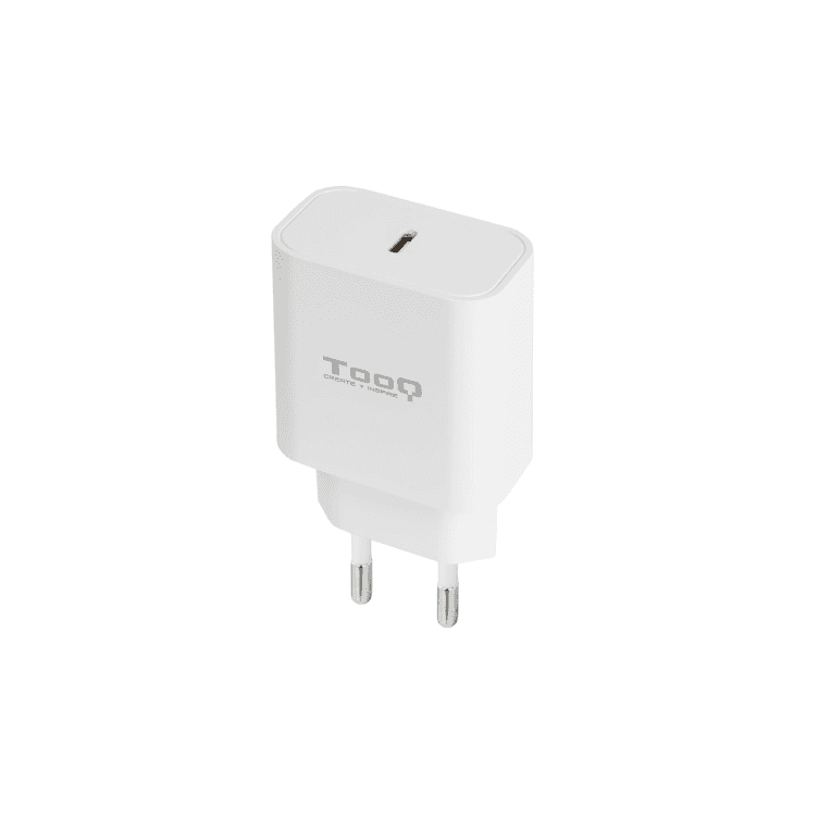 Cargador De Pared Tooq USB-C PD3.0 20W Blanco miniatura 2