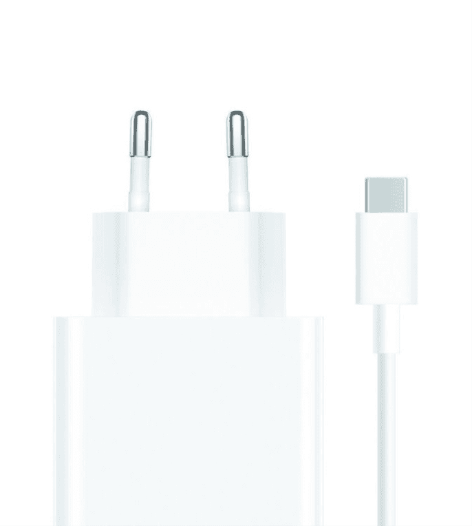 Cargador de Pared Xiaomi Tipo-A 67W + Cable Blanco — imagen 1