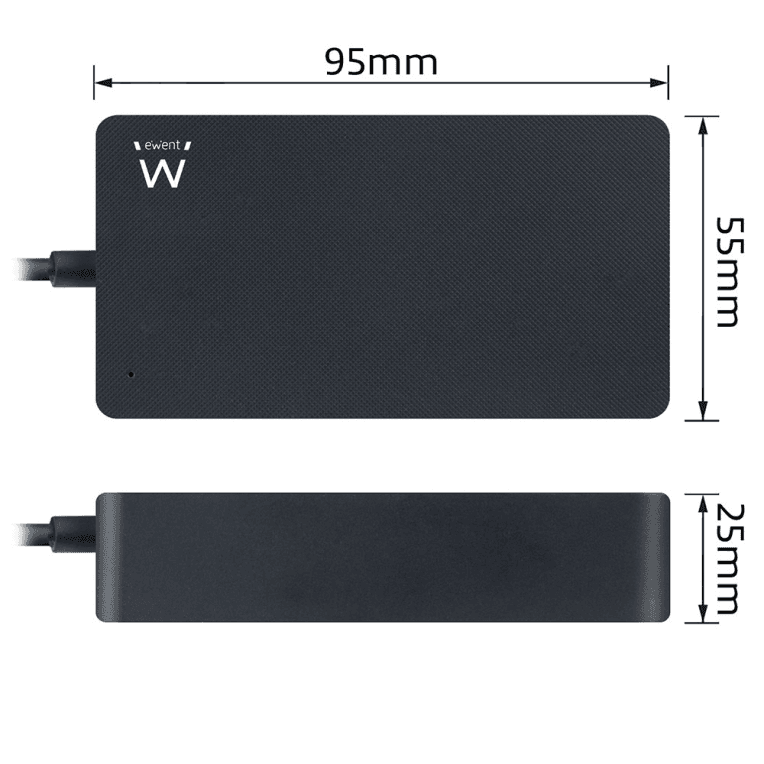 Cargador para portátil Ewent USB-C 65W Negro miniatura 5