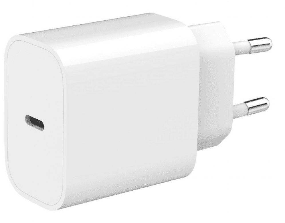 Cargador Rapido Gembird Usb Type-C De 20 W Blanco — imagen 1