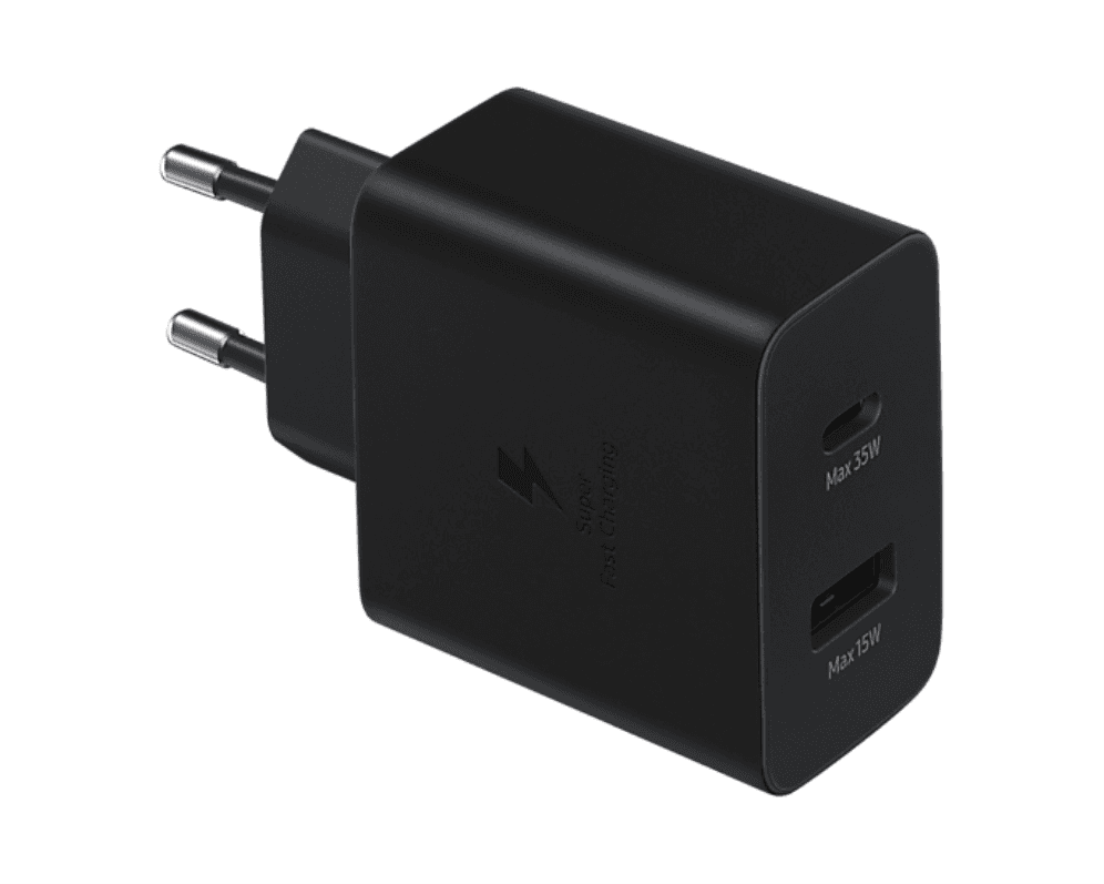 Cargador Samsung TA220N 35W Duo Negro — imagen 1