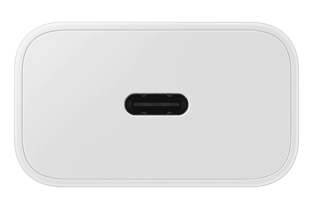 Cargador Samsung USB-C 25W GaN Blanco Sin Cable miniatura 4