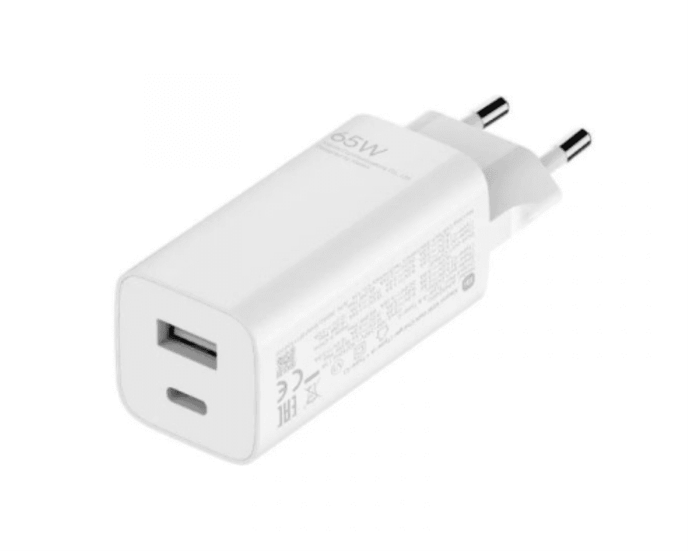 Cargador USB Xiaomi Mi 65W GAN 1xUSB(A) 1xTipo-C — imagen 1