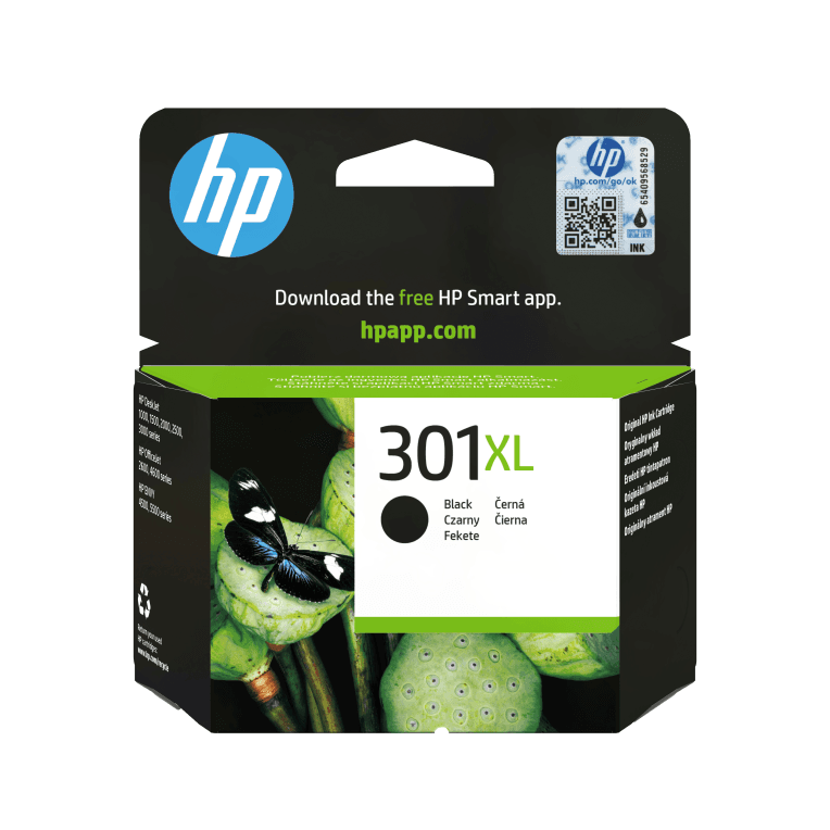 Cartucho de Tinta Silla Hp 301Xl Negro — imagen 1