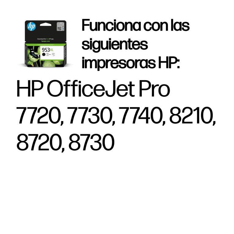 Cartucho de Tinta Silla HP 953XL Negro miniatura 3