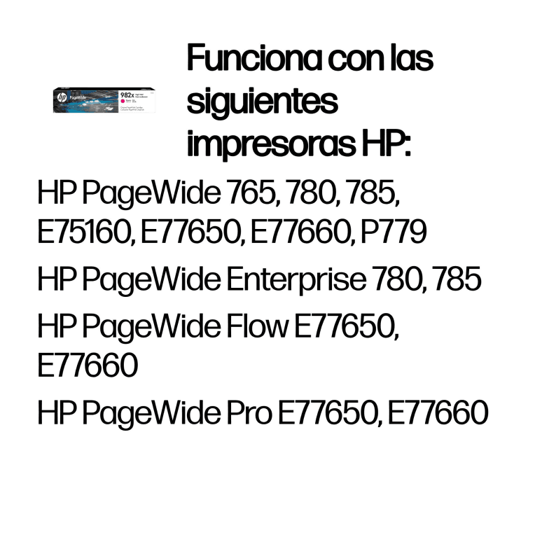 Cartucho de Tinta Silla Hp 982X Magenta miniatura 3