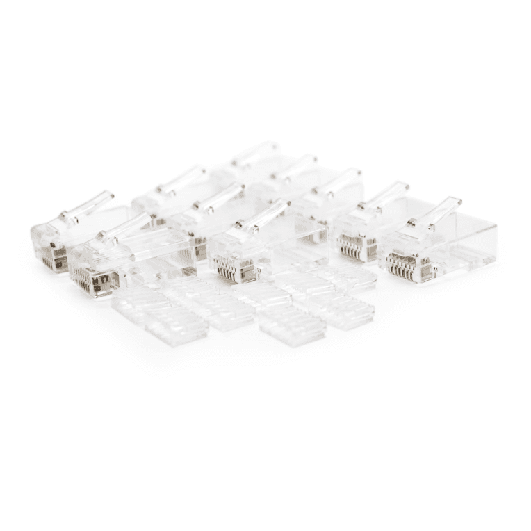 Conector Tooq Para Cable Red Cat.6 RJ45 UTP 8 miniatura 4