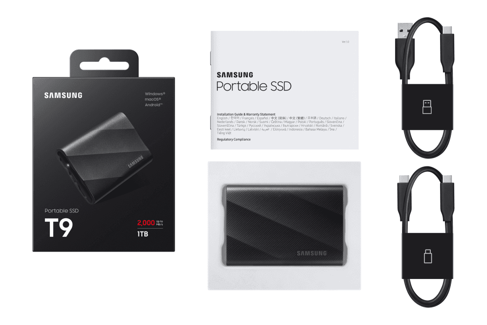 Disco Duro Externo SSD Samsung 1TB T9 Cifrado miniatura 17