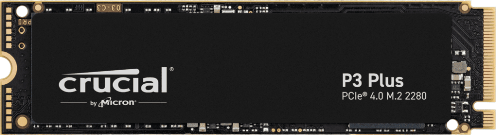 Disco Duro SSD Crucial P3 PLUS 500GB NVME — imagen 1