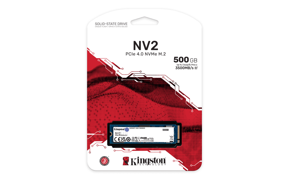 Disco Duro SSD Kingston NV2 500GB NVME miniatura 5