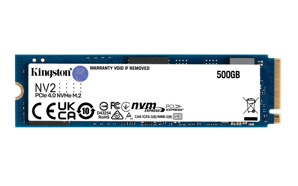 Disco Duro SSD Kingston NV2 500GB NVME — imagen 1
