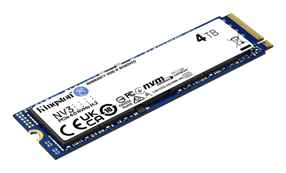 Disco Duro SSD Kingston NV3 4TB NVME — imagen 1