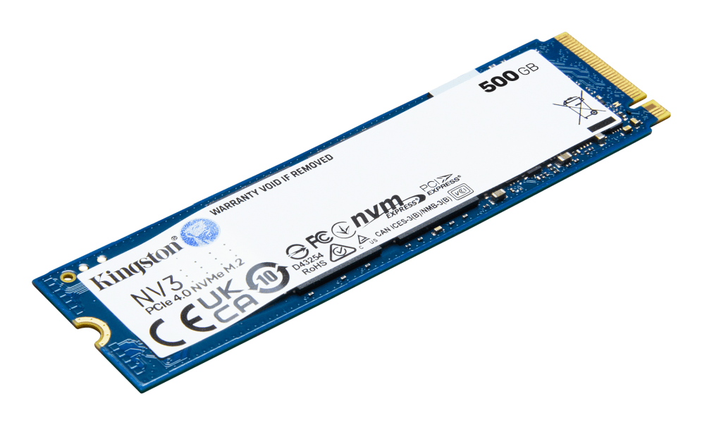 Disco Duro SSD Kingston NV3 500GB NVME — imagen 1