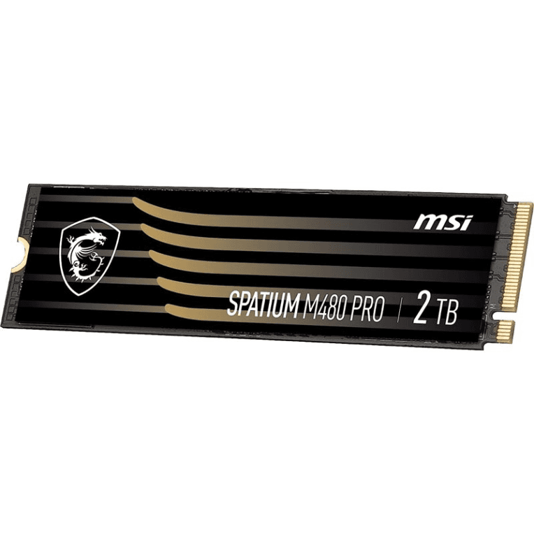 Disco Duro SSD Msi Spatium M480 Pro 2TB NVME Gen4 — imagen 1
