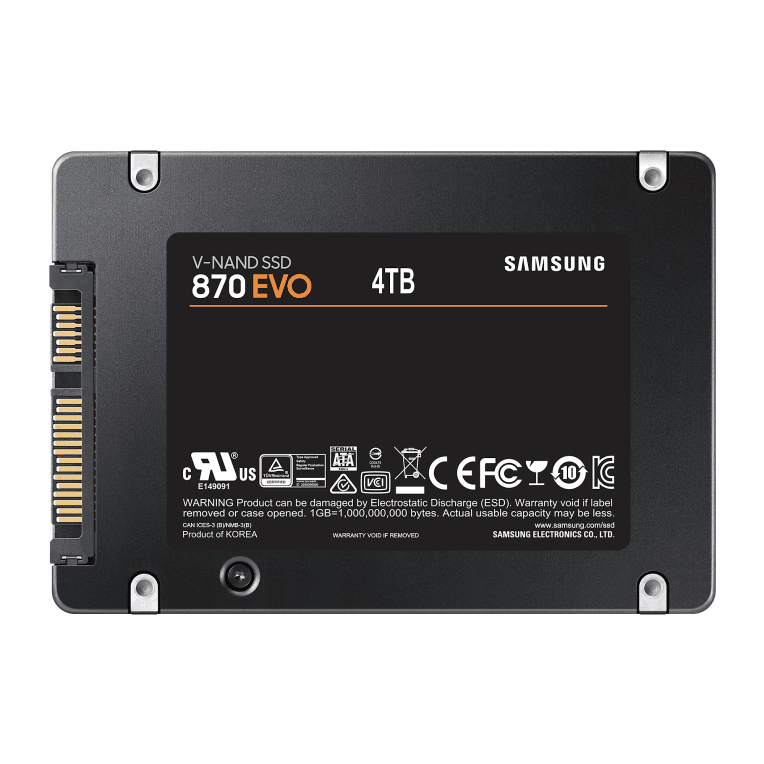 Disco Duro SSD Samsung 870 EVO 4TB Sata 3 — imagen 1