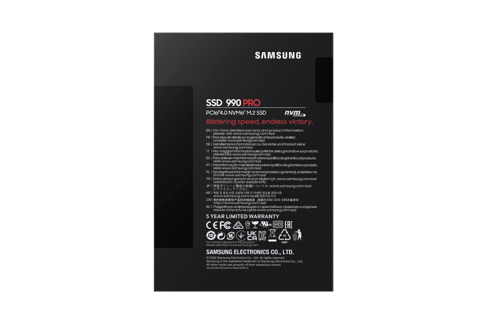 Disco Duro SSD Samsung 990 PRO 2TB NVME miniatura 7